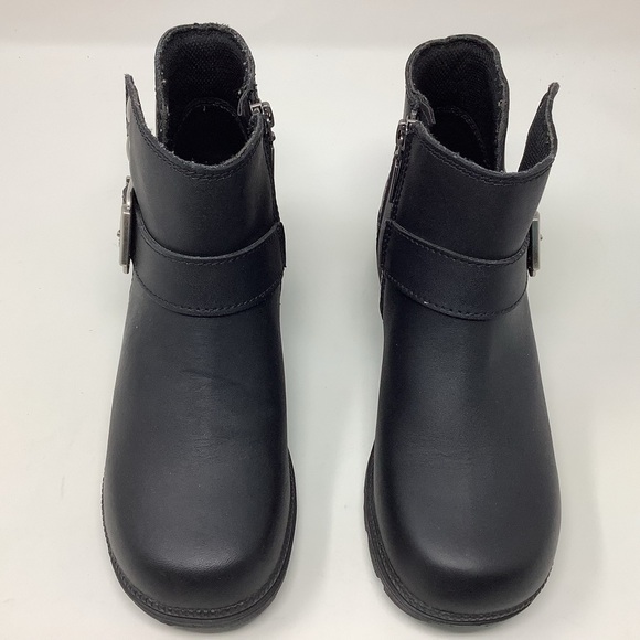 Milwaukee Women's Black "Capri" Motorcycle Riding Boots - Picture 2 of 9